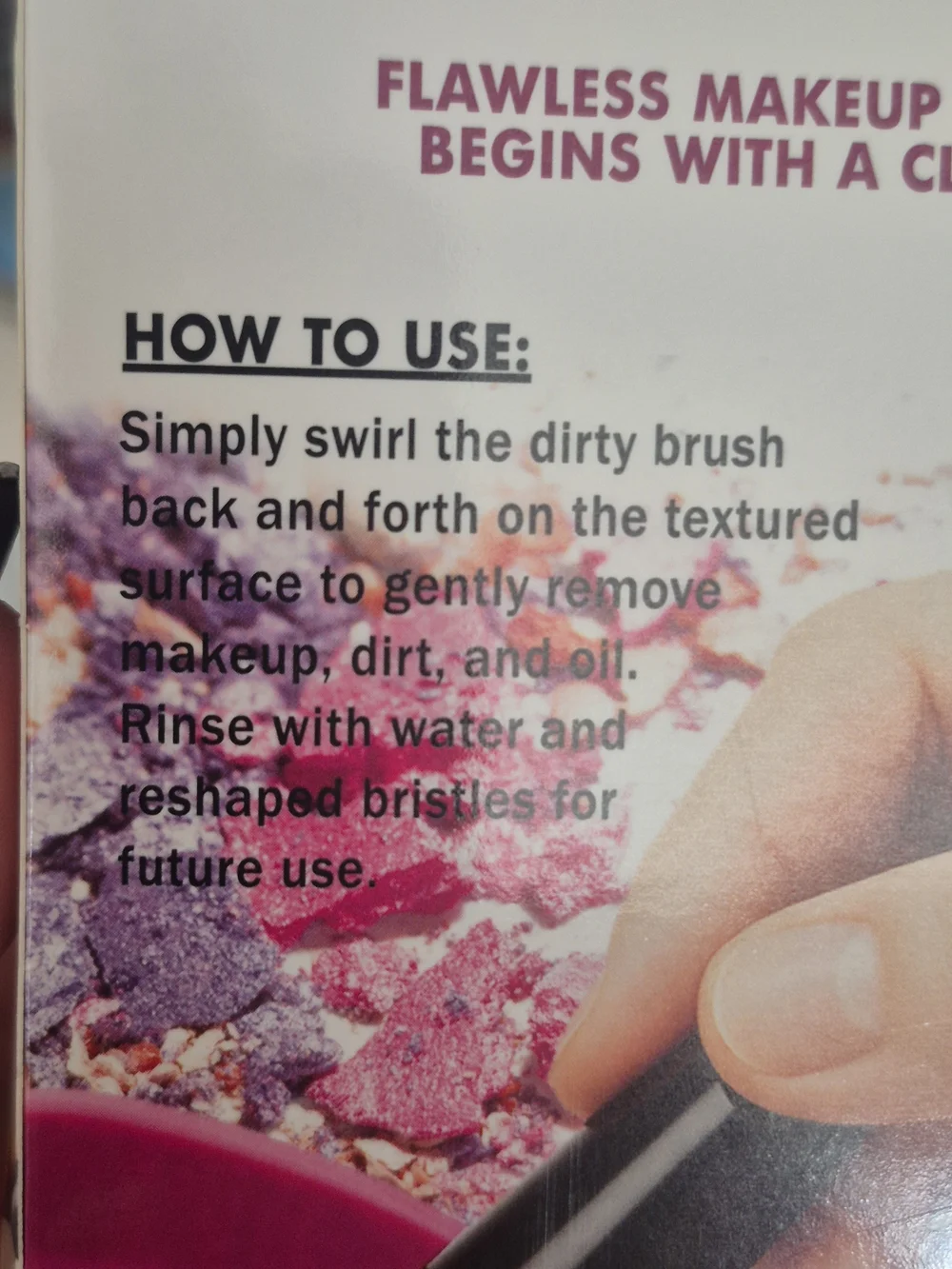 Makeup Forever Purple Brush Cleansing Palette